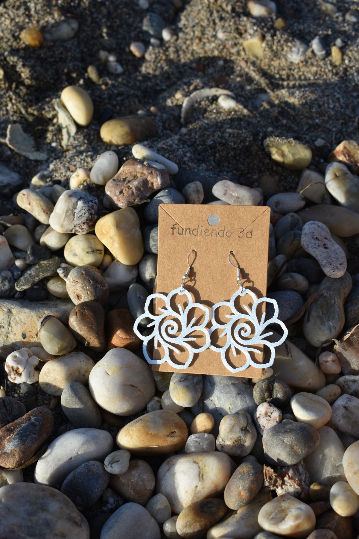 Pendientes Flor PLATA