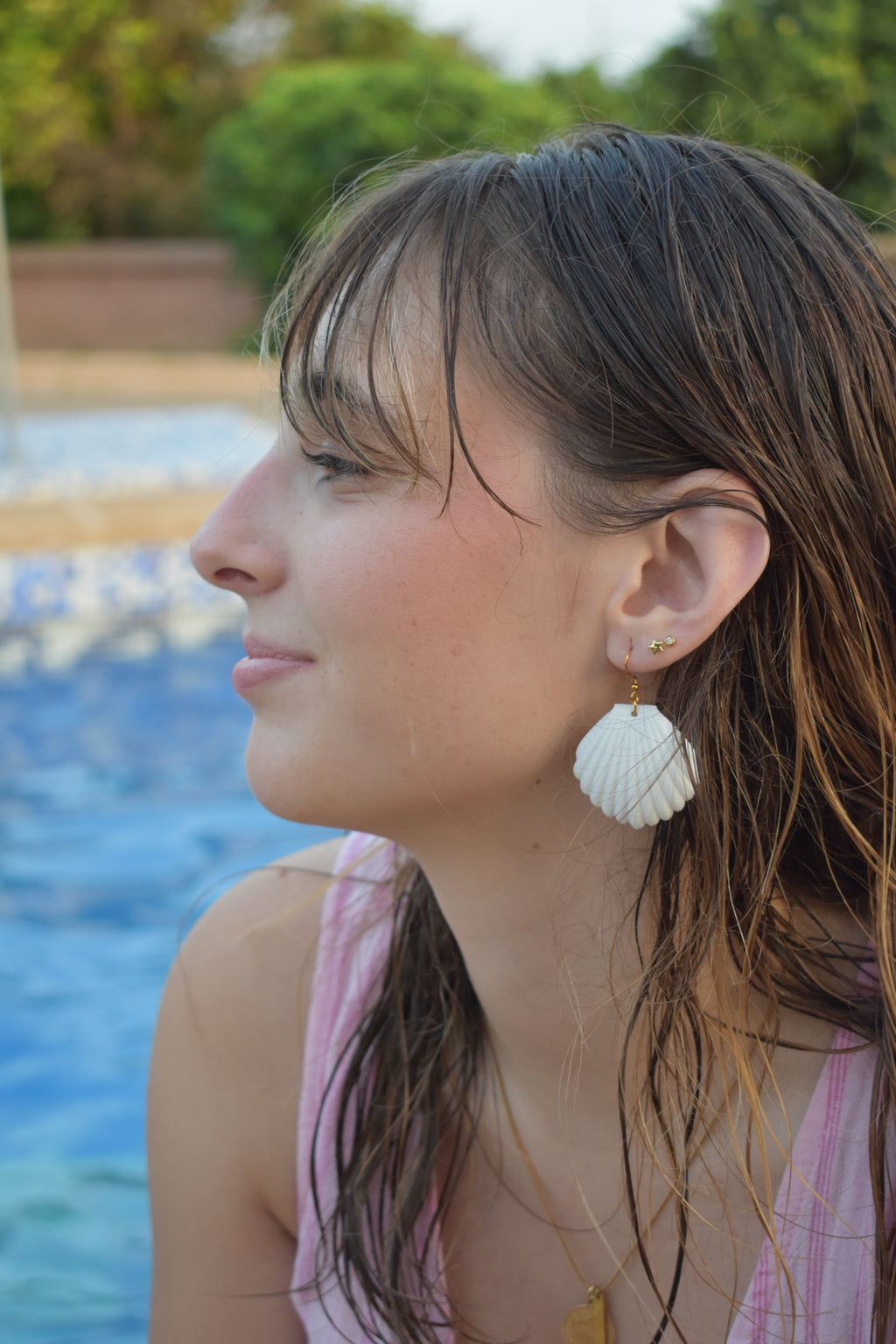 Pendientes Concha